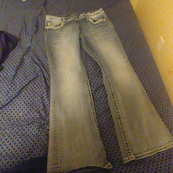 Miss me jeans 33"waist 32"lenth - Picture 4 of 5